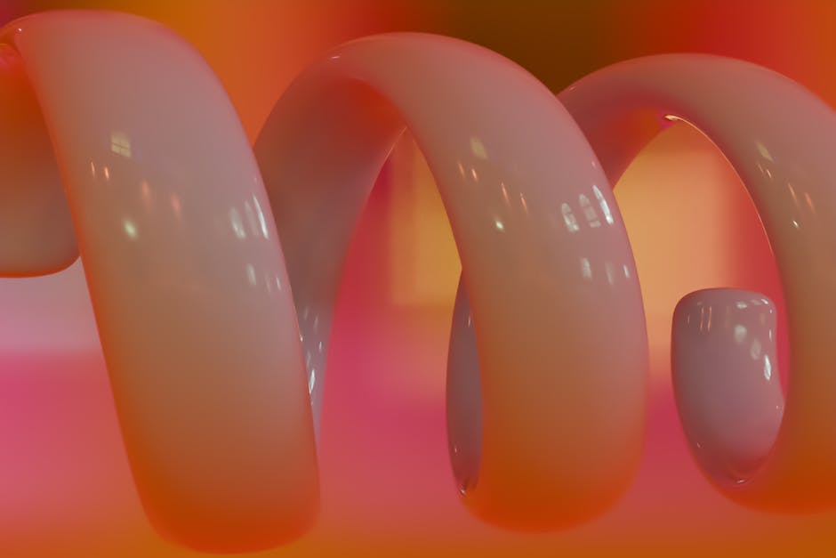 Abstract shapes and vibrant gradients representing digital communication.