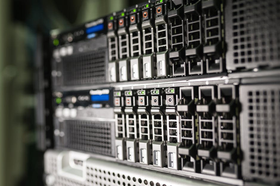 Glowing network nodes showing a delayed cloud failover path